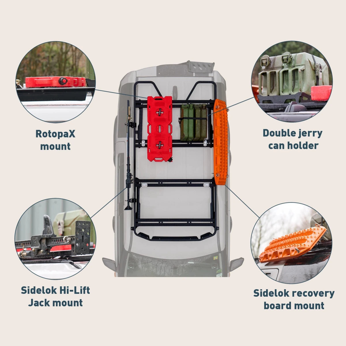 RANGE ROVER L405 (2012 - 2022) EXPEDITION AERO ROOF RACK - PROSPEED