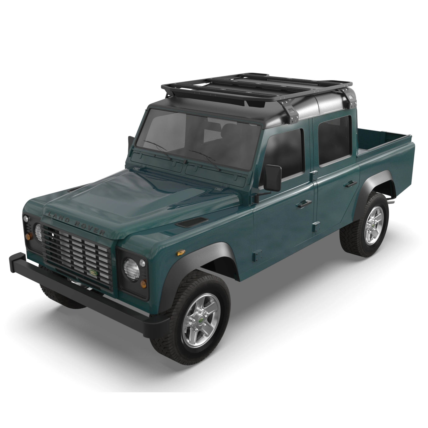 Defender 110 Double Cab Pickup Rack3
